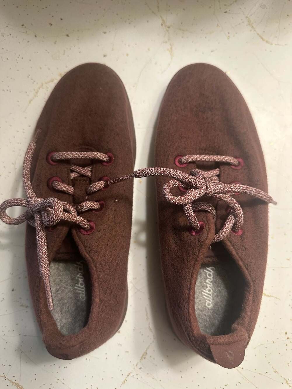 Allbirds Wool Runners Sneakers in Tuke Jam Burgundy